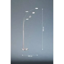 Honsel Leuchten Fischer & Honsel Dent Stehleuchte LED Nickel-Matt, 5-flammig 7 Honsel Leuchten Fischer & Honsel Dent Stehleuchte LED Nickel-Matt, 5-flammig -LED Leuchten Verkäufe 2022 fischer honsel dent stehleuchte 40333 3