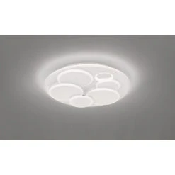 Honsel Leuchten Fischer & Honsel Dots Deckenleuchte LED Weiß, 1-flammig, Fernbedienung