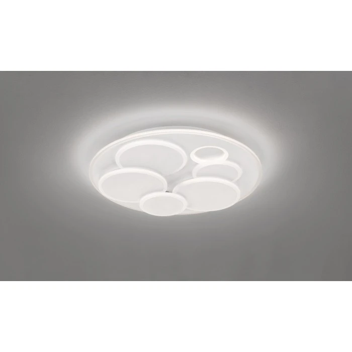 Honsel Leuchten Fischer & Honsel Dots Deckenleuchte LED Weiß, 1-flammig, Fernbedienung 1 Honsel Leuchten Fischer & Honsel Dots Deckenleuchte LED Weiß, 1-flammig, Fernbedienung