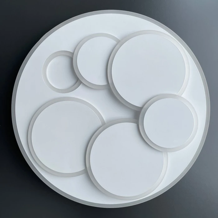 Honsel Leuchten Fischer & Honsel Dots Deckenleuchte LED Weiß, 1-flammig, Fernbedienung 7 Honsel Leuchten Fischer & Honsel Dots Deckenleuchte LED Weiß, 1-flammig, Fernbedienung – Bild 7