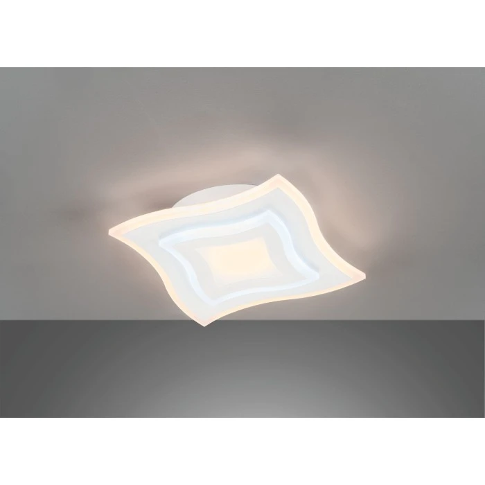 Honsel Leuchten Fischer & Honsel Gorden Deckenleuchte LED Weiß, 1-flammig, Fernbedienung 6 Honsel Leuchten Fischer & Honsel Gorden Deckenleuchte LED Weiß, 1-flammig, Fernbedienung – Bild 6