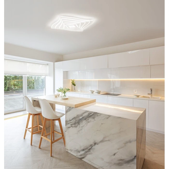 Honsel Leuchten Fischer & Honsel Hero Deckenleuchte LED Weiß, 1-flammig, Fernbedienung, Farbwechsler 1 Honsel Leuchten Fischer & Honsel Hero Deckenleuchte LED Weiß, 1-flammig, Fernbedienung, Farbwechsler