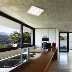 Honsel Leuchten Fischer & Honsel Hero Deckenleuchte LED Weiß, 1-flammig, Fernbedienung