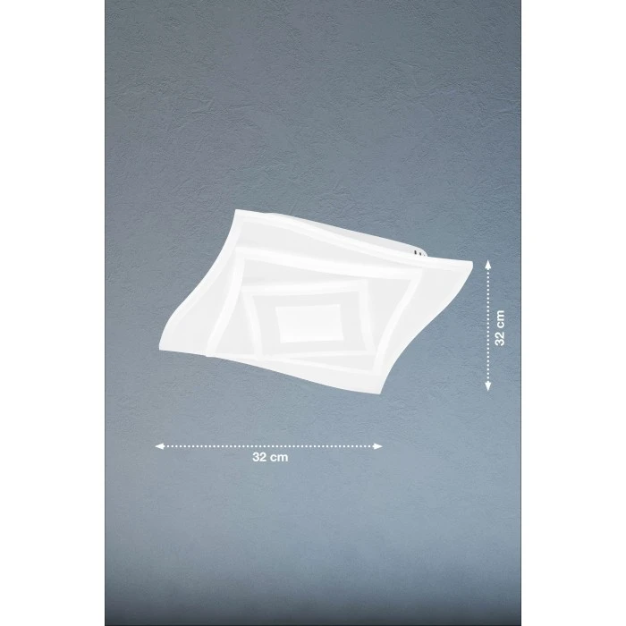 Honsel Leuchten Fischer & Honsel Hero Deckenleuchte LED Weiß, 1-flammig, Fernbedienung 3 Honsel Leuchten Fischer & Honsel Hero Deckenleuchte LED Weiß, 1-flammig, Fernbedienung – Bild 3