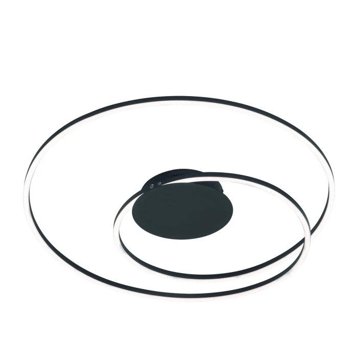 Honsel Leuchten Fischer & Honsel Holy Deckenleuchte LED Schwarz, 1-flammig, Fernbedienung 1 Honsel Leuchten Fischer & Honsel Holy Deckenleuchte LED Schwarz, 1-flammig, Fernbedienung