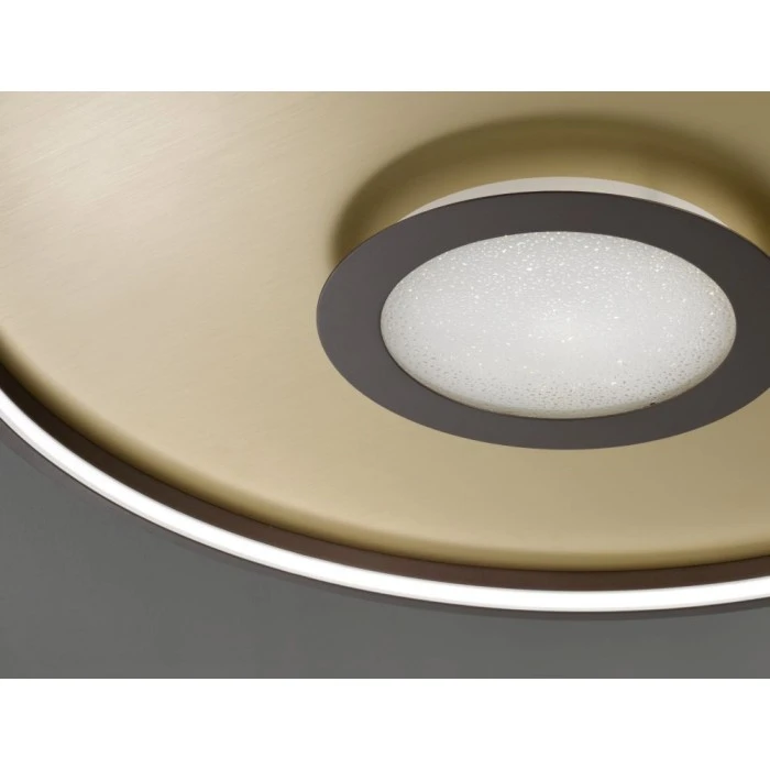 Fischer & Honsel Leuchten Bug Deckenleuchte LED Gold, 1-flammig, Fernbedienung 3 Fischer & Honsel Leuchten Bug Deckenleuchte LED Gold, 1-flammig, Fernbedienung – Bild 3