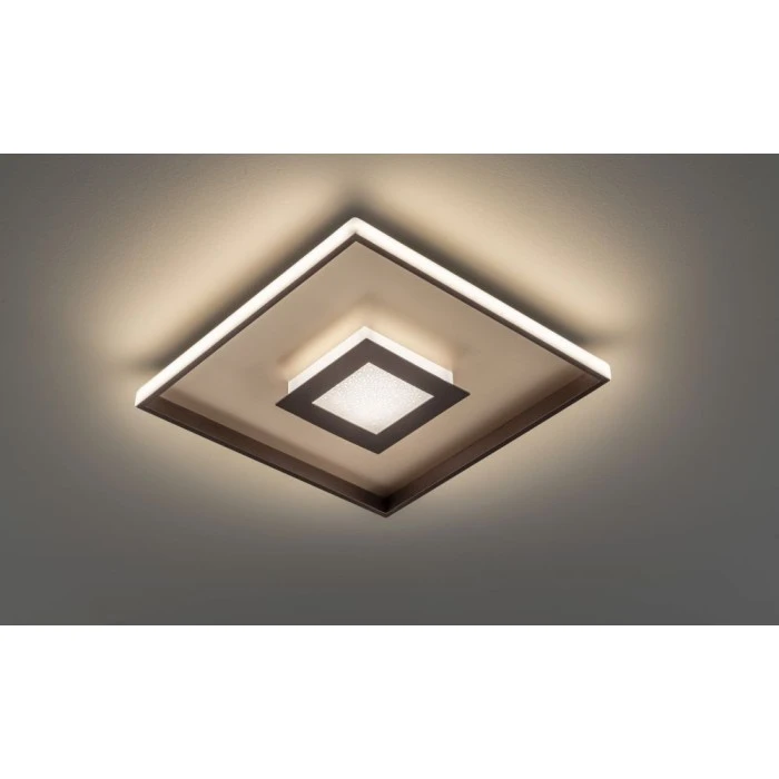 Fischer & Honsel Leuchten Bug Deckenleuchte LED Rostfarben, Gold, 1-flammig, Fernbedienung 2 Fischer & Honsel Leuchten Bug Deckenleuchte LED Rostfarben, Gold, 1-flammig, Fernbedienung – Bild 2