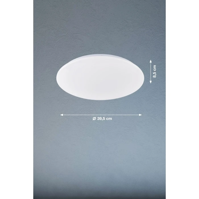 Honsel Leuchten Fischer & Honsel Mona Deckenleuchte LED Weiß, 1-flammig 2 Honsel Leuchten Fischer & Honsel Mona Deckenleuchte LED Weiß, 1-flammig – Bild 2