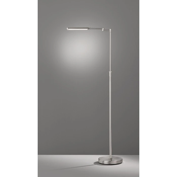 Honsel Leuchten Fischer & Honsel Nami Stehleuchte LED Nickel-Matt, 1-flammig 1 Honsel Leuchten Fischer & Honsel Nami Stehleuchte LED Nickel-Matt, 1-flammig