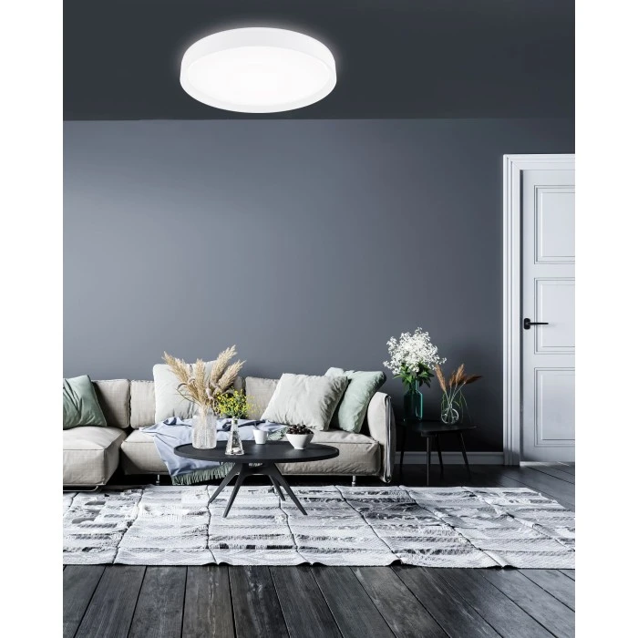 Honsel Leuchten Fischer & Honsel Paon Deckenleuchte LED Weiß, 1-flammig 1 Honsel Leuchten Fischer & Honsel Paon Deckenleuchte LED Weiß, 1-flammig