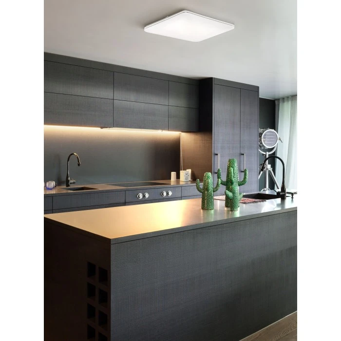 Honsel Leuchten Fischer & Honsel Porto Deckenleuchte LED Weiß, 1-flammig 1 Honsel Leuchten Fischer & Honsel Porto Deckenleuchte LED Weiß, 1-flammig