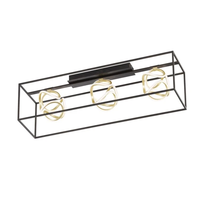 Honsel Leuchten Fischer & Honsel premium Gesa Deckenleuchte LED Schwarz, 1-flammig 1 Honsel Leuchten Fischer & Honsel premium Gesa Deckenleuchte LED Schwarz, 1-flammig