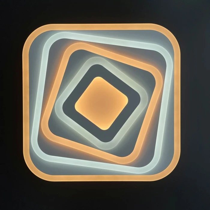 Honsel Leuchten Fischer & Honsel Queen Deckenleuchte LED Weiß, 1-flammig, Fernbedienung 3 Honsel Leuchten Fischer & Honsel Queen Deckenleuchte LED Weiß, 1-flammig, Fernbedienung – Bild 3