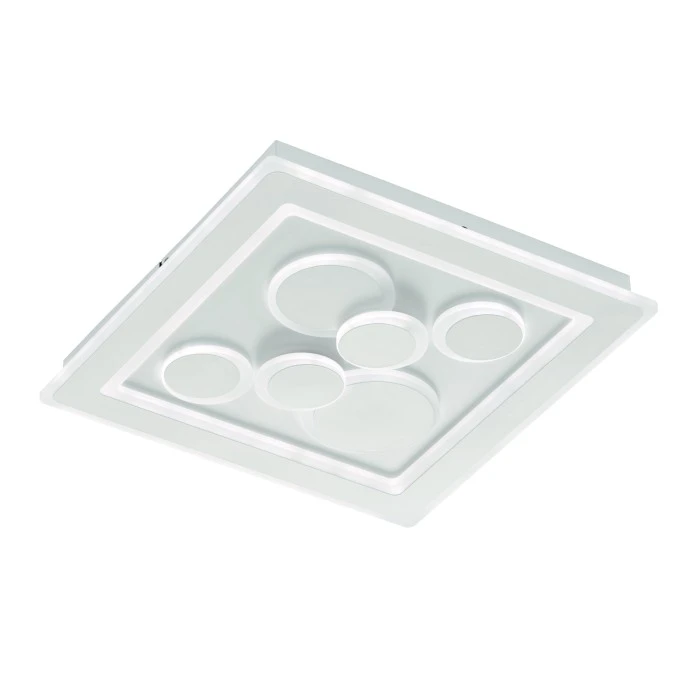 Honsel Leuchten Fischer & Honsel Ratio Deckenleuchte LED Weiß, 1-flammig, Fernbedienung 2 Honsel Leuchten Fischer & Honsel Ratio Deckenleuchte LED Weiß, 1-flammig, Fernbedienung – Bild 2