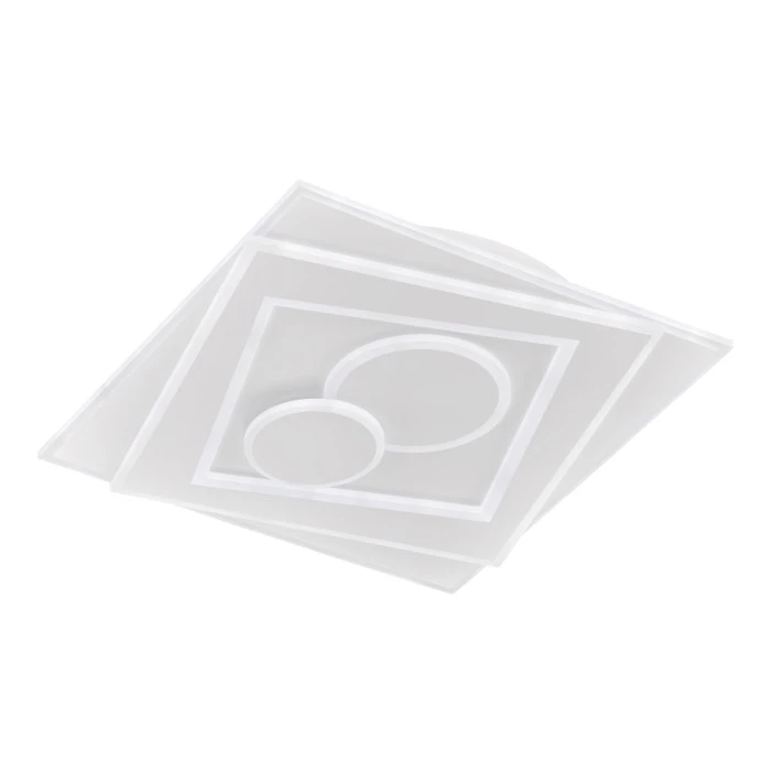 Honsel Leuchten Fischer & Honsel Ratio Deckenleuchte LED Weiß, 1-flammig, Fernbedienung 2 Honsel Leuchten Fischer & Honsel Ratio Deckenleuchte LED Weiß, 1-flammig, Fernbedienung – Bild 2