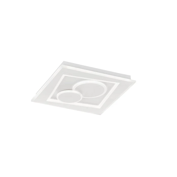 Honsel Leuchten Fischer & Honsel Ratio Deckenleuchte LED Weiß, 1-flammig, Fernbedienung 2 Honsel Leuchten Fischer & Honsel Ratio Deckenleuchte LED Weiß, 1-flammig, Fernbedienung – Bild 2