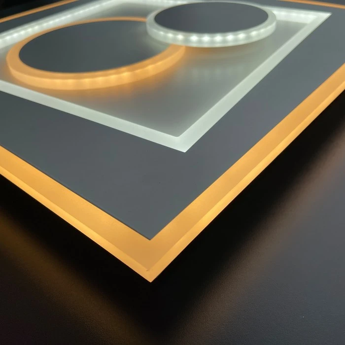 Honsel Leuchten Fischer & Honsel Ratio Deckenleuchte LED Weiß, 1-flammig, Fernbedienung 9 Honsel Leuchten Fischer & Honsel Ratio Deckenleuchte LED Weiß, 1-flammig, Fernbedienung – Bild 9