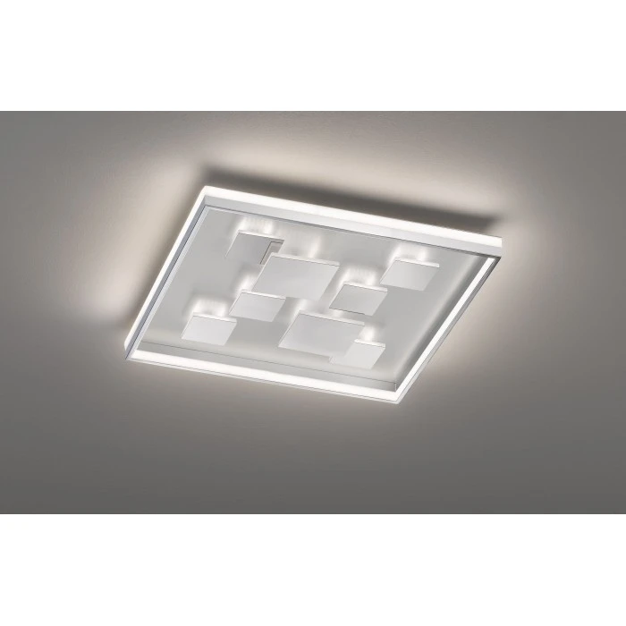 Honsel Leuchten Fischer & Honsel Rico Deckenleuchte LED Nickel-Matt, 1-flammig 1 Honsel Leuchten Fischer & Honsel Rico Deckenleuchte LED Nickel-Matt, 1-flammig