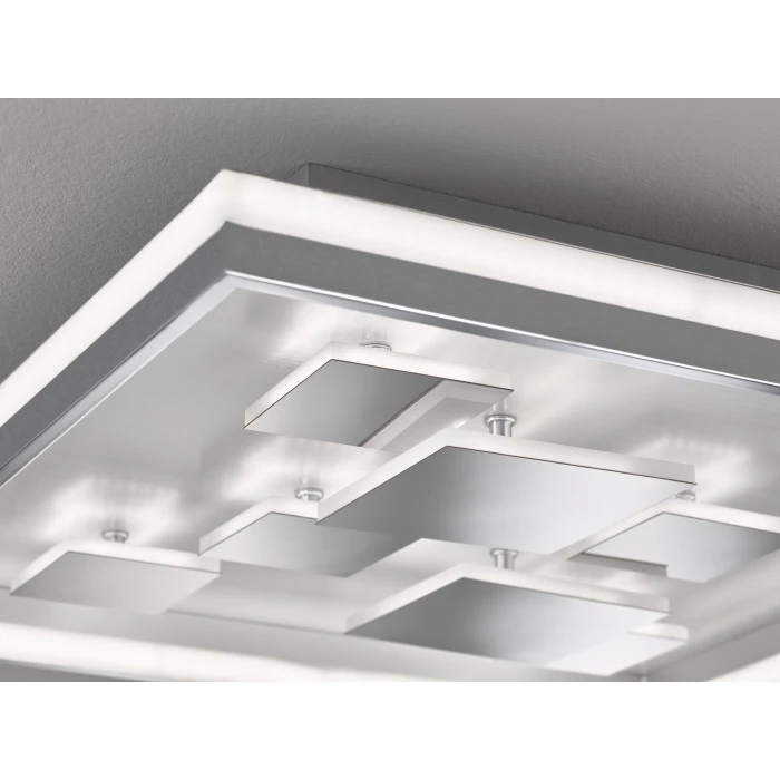 Honsel Leuchten Fischer & Honsel Rico Deckenleuchte LED Nickel-Matt, 1-flammig 3 Honsel Leuchten Fischer & Honsel Rico Deckenleuchte LED Nickel-Matt, 1-flammig – Bild 3