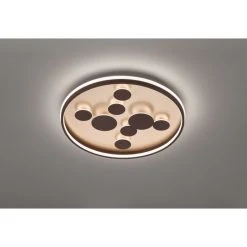 Honsel Leuchten Fischer & Honsel Rico Deckenleuchte LED Braun, 1-flammig