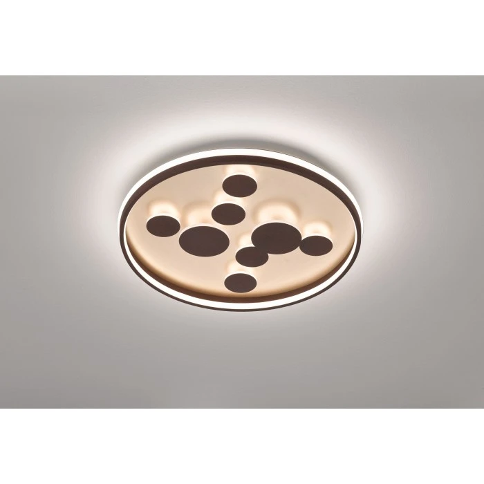 Honsel Leuchten Fischer & Honsel Rico Deckenleuchte LED Braun, 1-flammig 3 Honsel Leuchten Fischer & Honsel Rico Deckenleuchte LED Braun, 1-flammig – Bild 3