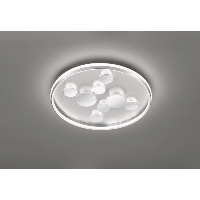 Honsel Leuchten Fischer & Honsel Rico Deckenleuchte LED Nickel-Matt, 1-flammig 1 Honsel Leuchten Fischer & Honsel Rico Deckenleuchte LED Nickel-Matt, 1-flammig