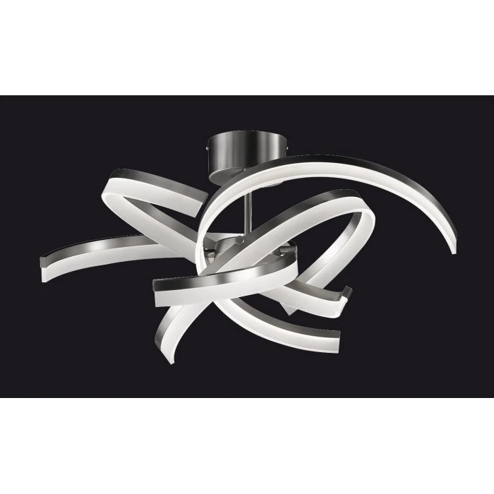 Honsel Leuchten Fischer & Honsel Sund TW Deckenleuchte LED Nickel-Matt, 4-flammig, Fernbedienung 1 Honsel Leuchten Fischer & Honsel Sund TW Deckenleuchte LED Nickel-Matt, 4-flammig, Fernbedienung