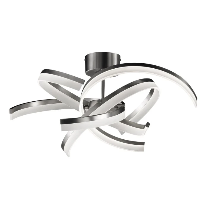 Honsel Leuchten Fischer & Honsel Sund TW Deckenleuchte LED Nickel-Matt, 4-flammig, Fernbedienung 2 Honsel Leuchten Fischer & Honsel Sund TW Deckenleuchte LED Nickel-Matt, 4-flammig, Fernbedienung – Bild 2