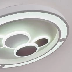 Hofstein Fitili Deckenleuchte LED Wei&szlig;, 1-flammig, Fernbedienung -LED Leuchten Verkäufe 2022 fitili deckenleuchte h3391112 2