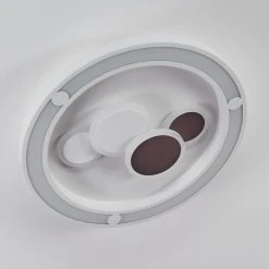 Hofstein Fitili Deckenleuchte LED Wei&szlig;, 1-flammig, Fernbedienung -LED Leuchten Verkäufe 2022 fitili deckenleuchte h3391112 7