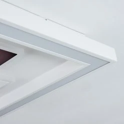 Hofstein Fitili Deckenleuchte LED Schwarz, Wei&szlig;, 1-flammig, Fernbedienung, Farbwechsler -LED Leuchten Verkäufe 2022 fitili deckenleuchte h3418598 2