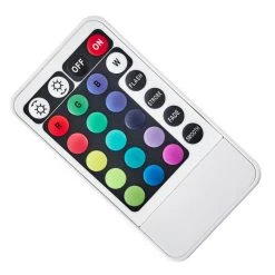 Hofstein Flaut Stehleuchte LED Chrom, 1-flammig, Fernbedienung, Farbwechsler -LED Leuchten Verkäufe 2022 flaut stehleuchte h3270721 do1 26