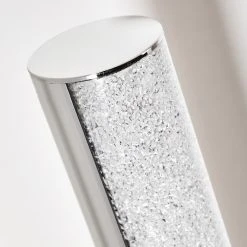 Hofstein Flaut Stehleuchte LED Chrom, 1-flammig, Fernbedienung, Farbwechsler -LED Leuchten Verkäufe 2022 flaut stehleuchte h3270721 do1 9