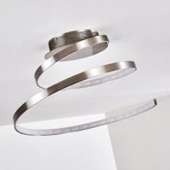 Hofstein Flensborg Deckenleuchte LED Nickel-Matt, 1-flammig -LED Leuchten Verkäufe 2022 flensborg deckenleuchte h3306321 do1 6