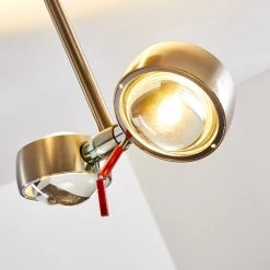 Hofstein Florenz Deckenleuchte LED Nickel-Matt, 2-flammig -LED Leuchten Verkäufe 2022 florenz deckenleuchte h166568 11