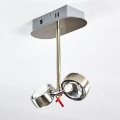 Hofstein Florenz Deckenleuchte LED Nickel-Matt, 2-flammig -LED Leuchten Verkäufe 2022 florenz deckenleuchte h166568 14