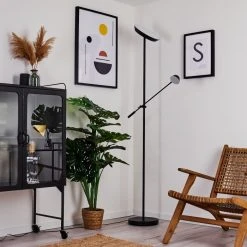 Hofstein Florida Deckenfluter LED Schwarz, 2-flammig -LED Leuchten Verkäufe 2022 florida deckenfluter h3382738 10