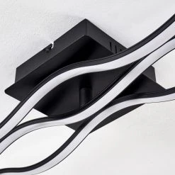 Hofstein Flow Deckenleuchte LED Schwarz, 2-flammig -LED Leuchten Verkäufe 2022 flow deckenleuchte h3110393 do1 7