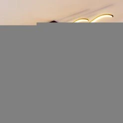 Hofstein Flow Deckenleuchte LED Schwarz, 2-flammig -LED Leuchten Verkäufe 2022 flow deckenleuchte h3110393 do1 8