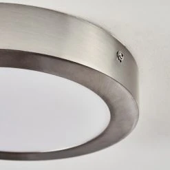 Hofstein Fnsrud Deckenleuchte LED Nickel-Matt, 1-flammig -LED Leuchten Verkäufe 2022 fnsrud deckenleuchte h3436592 2