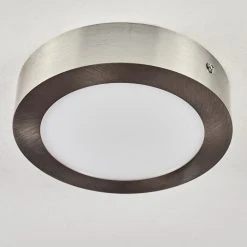 Hofstein Fnsrud Deckenleuchte LED Nickel-Matt, 1-flammig -LED Leuchten Verkäufe 2022 fnsrud deckenleuchte h3436592 7