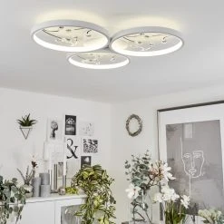 Hofstein Fombillou Deckenleuchte LED Wei&szlig;, 1-flammig -LED Leuchten Verkäufe 2022 fombillou deckenleuchte h3650776 9