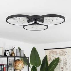 Hofstein Fombillou Deckenleuchte LED Schwarz, 1-flammig -LED Leuchten Verkäufe 2022 fombillou deckenleuchte h3653661 4