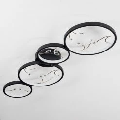 Hofstein Fombillou Deckenleuchte LED Schwarz, 1-flammig -LED Leuchten Verkäufe 2022 fombillou deckenleuchte h3654248 7