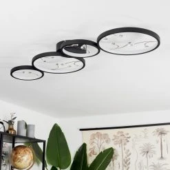 Hofstein Fombillou Deckenleuchte LED Schwarz, 1-flammig -LED Leuchten Verkäufe 2022 fombillou deckenleuchte h3654248 9