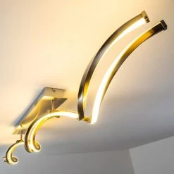 Hofstein Fredericton Deckenleuchte LED Nickel-Matt, 1-flammig -LED Leuchten Verkäufe 2022 fredericton deckenleuchte h3008195 10