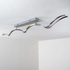 Hofstein Fredericton Deckenleuchte LED Nickel-Matt, 1-flammig -LED Leuchten Verkäufe 2022 fredericton deckenleuchte h3008195 9