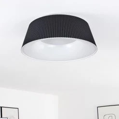 Hofstein Fremont Deckenleuchte LED Schwarz, 1-flammig, Fernbedienung -LED Leuchten Verkäufe 2022 fremont deckenleuchte h3333037 10