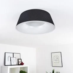 Hofstein Fremont Deckenleuchte LED Schwarz, 1-flammig, Fernbedienung -LED Leuchten Verkäufe 2022 fremont deckenleuchte h3333037 12