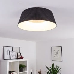 Hofstein Fremont Deckenleuchte LED Schwarz, 1-flammig, Fernbedienung -LED Leuchten Verkäufe 2022 fremont deckenleuchte h3333037 13